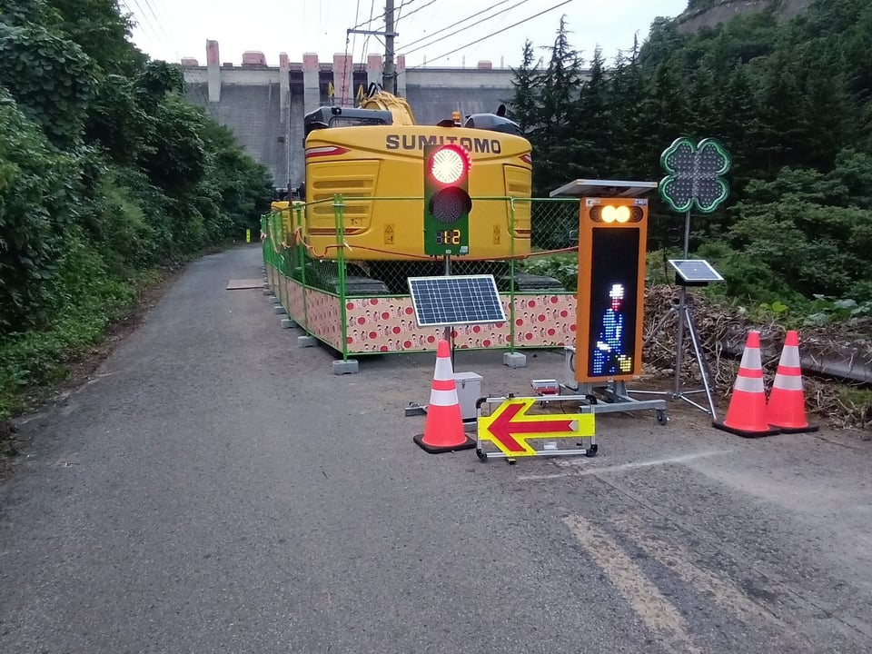 夜間道路開放状況